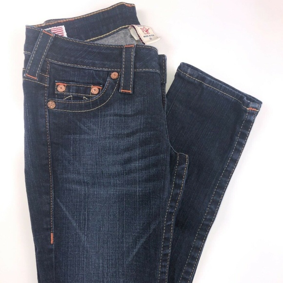 True Religion Denim - True Religion Stella Skinny Low Rise Jeans AX26 DS33